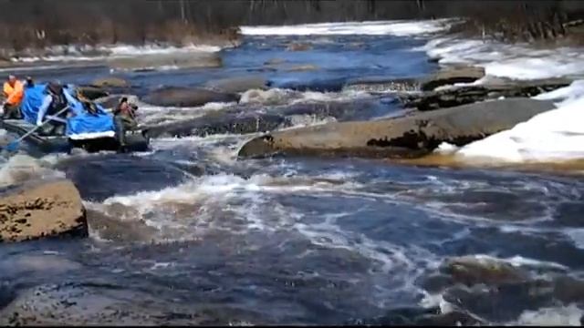 Сплав по реке Ульма, Амурская область - порог trip down the river Ulma Amur state - riffle смотреть онлайн