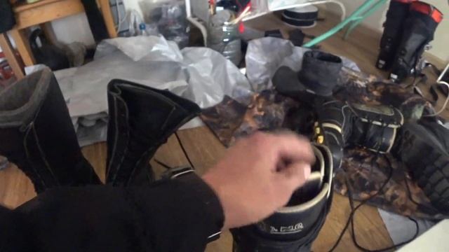 Моя зимняя обувь для вело и лыж. Прикупил Ичиги для пробы смотреть онлайн