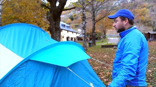 Обзор палатки QUECHUA Arpenaz Family 4.1 смотреть онлайн