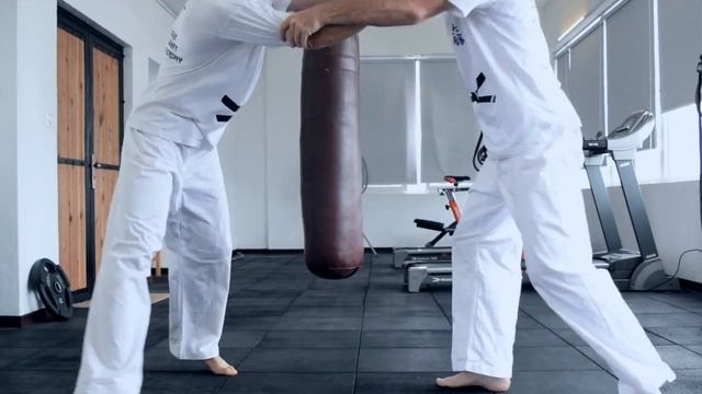 Kyokushin Karate Training | 2 Partner Upper Body Strength Exercises смотреть онлайн