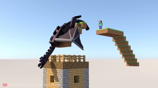 Minecraft - Best Of My Softbody Simulations