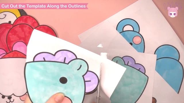 How to Make BT21 Squishies? | DIY BTS Squishy Tutorial for Armys смотреть онлайн