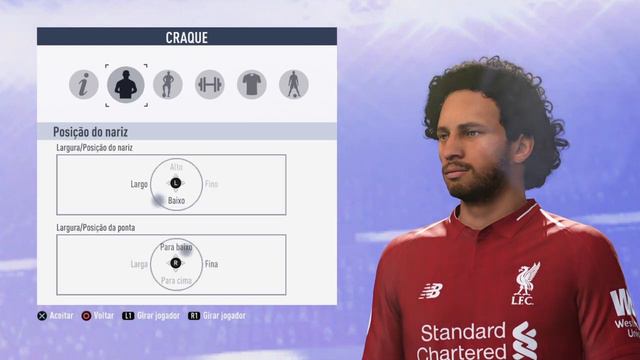 Tutorial face Mohamed Salah Liverpool Pro clubs fifa 19 смотреть онлайн