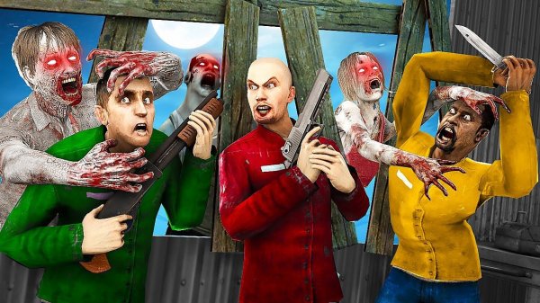 ЗОМБИ ПОЙМАЛИ НАС В ЛОВУШКУ! СТРАШНЫЙ ЗОМБИ АПОКАЛИПИС В Garry`s Mod