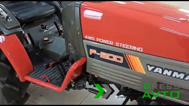 Смотрите новое обзорное видео минитрактора YANMAR F200 г. Омск производство Япония, купить в кредит смотреть онлайн