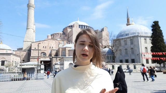 Площадь Ая-София. Стамбул 2021. смотреть онлайн