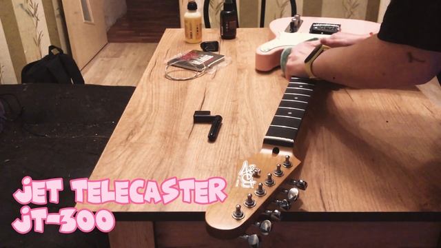 Jet Telecaster (Jt -300) Unboxing смотреть онлайн