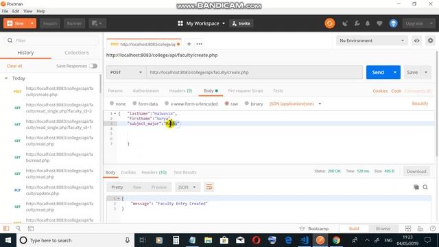 Demonstrating REST API using PHP, MYSQL and Postman смотреть онлайн