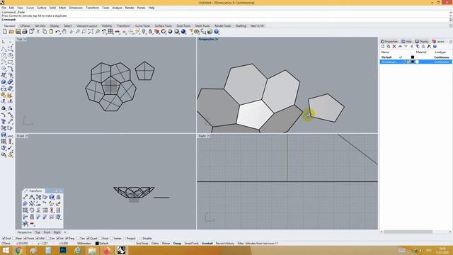 Построение усеченного икосаэдра (футбольного мяча) | Building An Icosahedron (soccer Ball) Rhino