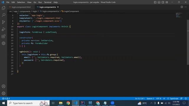 Angular Authentication + Spring Security | Login Rest API | Angular Authentication | Part 5 | Hindi смотреть онлайн