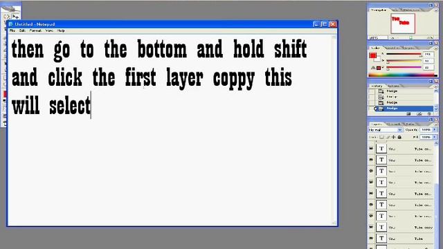 Simple 3D Text in Adobe Photoshop CS2 [Tutorial ] смотреть онлайн