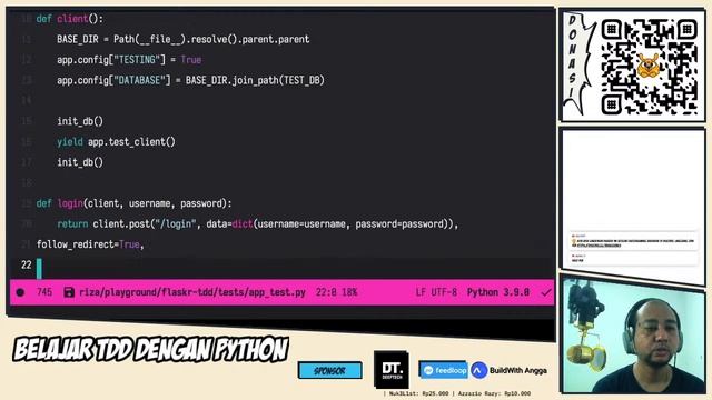 ? Belajar #TDD dengan #Python | RandomScreencast смотреть онлайн