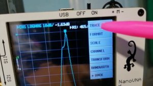 Проверка УПЧ при помощи NanoVNA. Проверил настройку фильтров ПЧ. Контуры в норме.