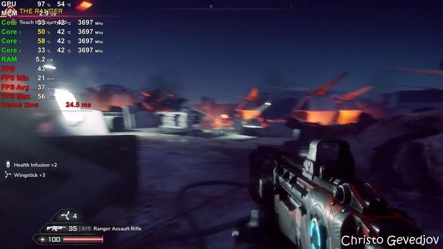 Rage 2 - GTX 1050 Ti & Ryzen 3 2200G & 8GB RAM смотреть онлайн