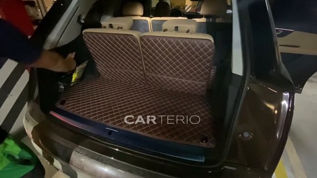 Коврик в багажник для Audi Q7 4M (7 мест) смотреть онлайн