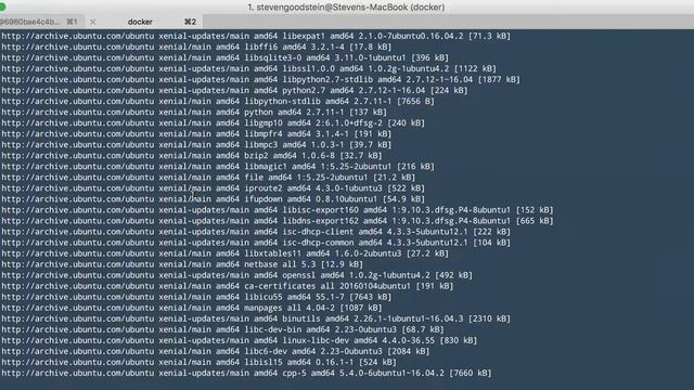 Building nodejs app (via dockerfile) смотреть онлайн