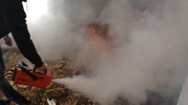 Удаление запаха в жилом доме сухим туманом Fortela Aroma смотреть онлайн