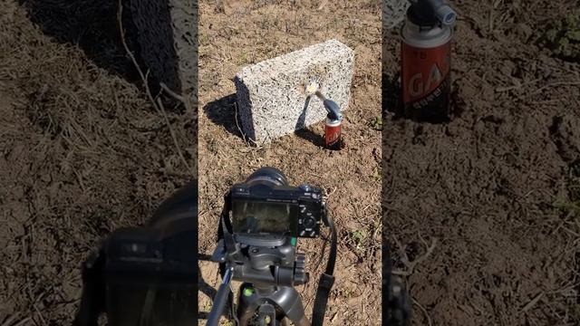 Арболитовый блок vs газовая горелка смотреть онлайн