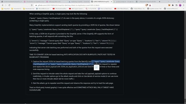 GraphQL | G_BLAD | NEWLY DISCOVER VULNERABILITY | TAKE DOWN WEBSITE IN MINUTES смотреть онлайн