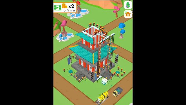 Idle Construction 3D Japanese Pagoda MAX LEVEL EVOLUTION! смотреть онлайн