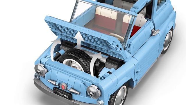 LEGO FIAT 500 BLUE EDITION !! смотреть онлайн