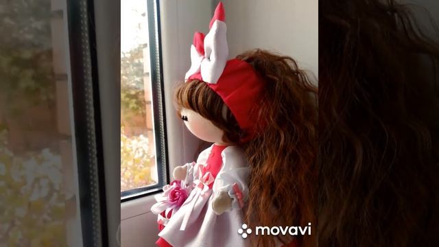 Куклы текстильные.Люська и Лялька. смотреть онлайн