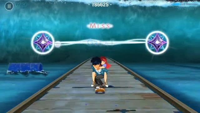Lost In Harmony Android Game App Tutorial & Review Beautiful Graphics Awesome Music Gameplay смотреть онлайн
