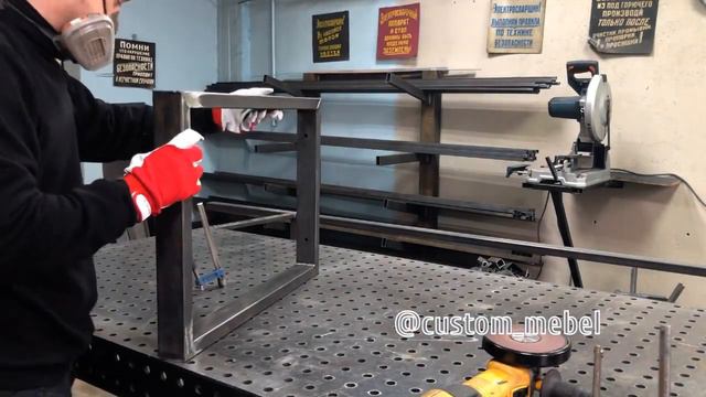 Мебель в стиле Лофт. Шлифовка. Custom Mebel