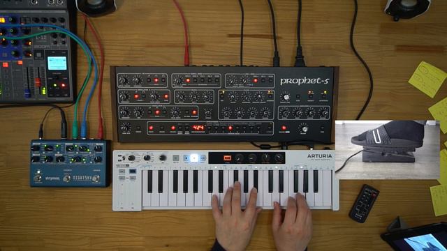 Prophet-5 Rev4: favorite pads with morphing Nightsky смотреть онлайн
