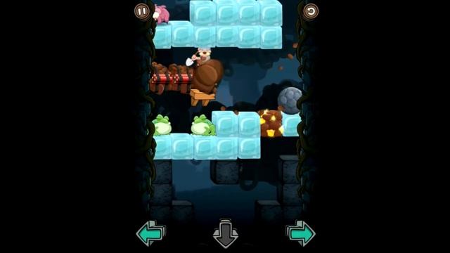 Как пройти Dig a Way уровень 16 Deep root ruins смотреть онлайн
