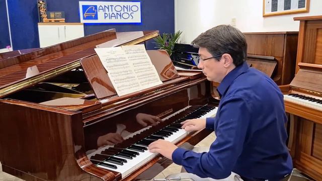 Dinah Pousa Godinho - Piano de cauda August Forster importado por seu pai Belmacio P. Godinho смотреть онлайн