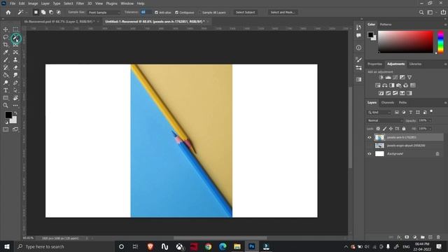 How To Use Magic wand Tool in Photoshop | Adobe Photoshop Tutorial смотреть онлайн