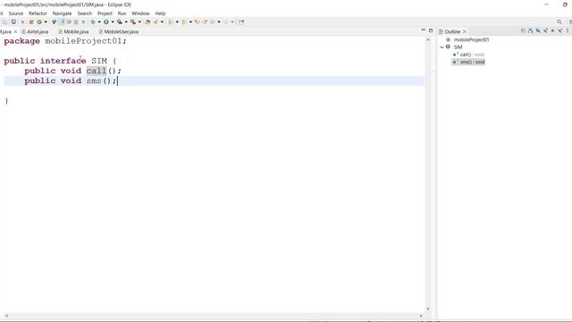 Mobile project using Java 8 new Feature default method in interface...!!! смотреть онлайн