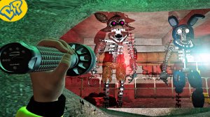 АНИМАТРОНИКИ в ЗАБРОШЕННОМ ПОДЗЕМЕЛЬЕ ФНАФ ХОРРОР || Garry's Mod FNAF HORROR