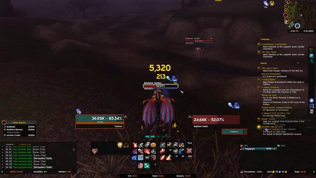 WoW Dragonflight - Devastation Evoker Gameplay