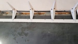 Установка багета на керамогранит
