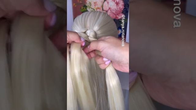 Коса Восьмерка | Infinity Braid | Прическа на средние и длинные волосы смотреть онлайн