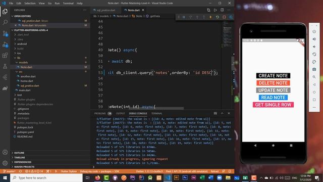 13 - Flutter [ Sqflite - Order By ] [ Level - 4 ] [ Arabic ] смотреть онлайн