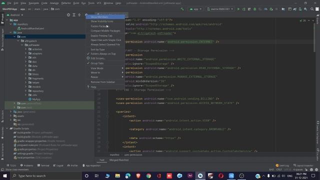 Create your own PDF Reader app | similar to adobe reader and cam scanner | android studio project смотреть онлайн