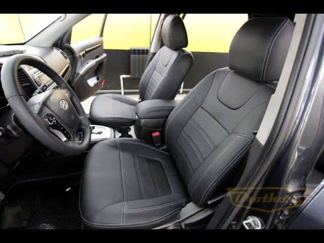 Чехлы на сидения Hyundai Santa Fe 2 смотреть онлайн