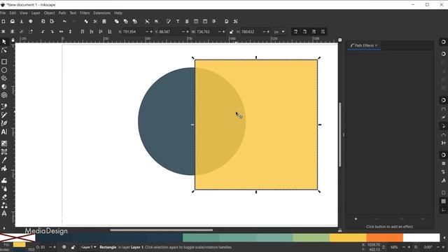 Inkscape's New Non destructive Boolean Operation Live Path Effect | DMD Clips смотреть онлайн