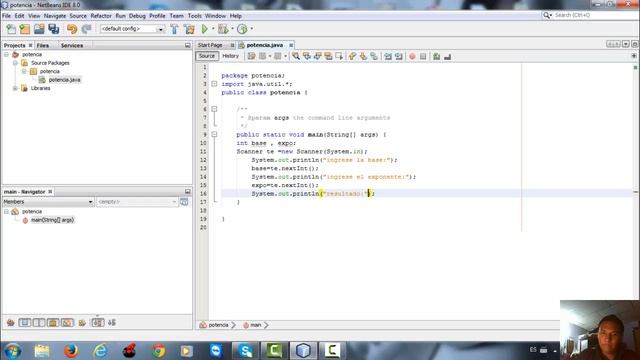 potencia en java смотреть онлайн