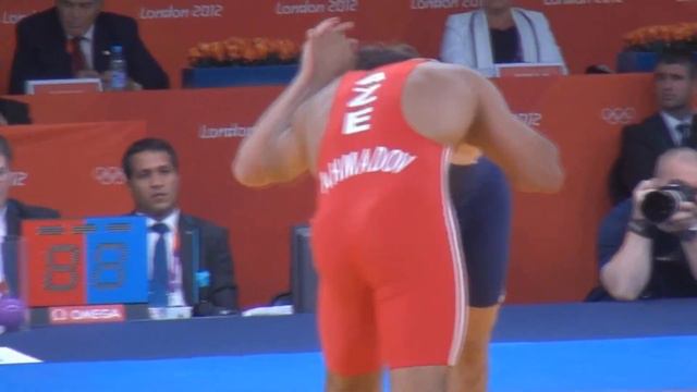 London 2012 Olympic Greco-Roman Wrestling 74kg смотреть онлайн