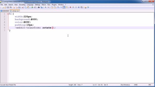 42 CSS CSS3 Tutorials 2D Transformations Part 2 4 смотреть онлайн