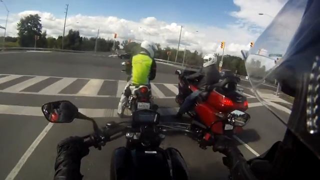 Honda CTX700 demo ride-2015 смотреть онлайн