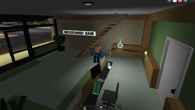 Играем за полицию в Brookhaven RP Roblox смотреть онлайн