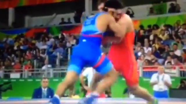 Rio 2016 GR Wrestling 66 Kg Migran Arutyunyan(ARM)🇦🇲-Davor Stefanek(SRB)🇷🇸