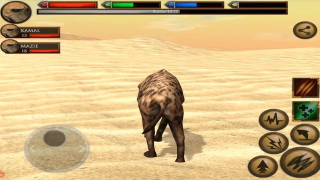 Furious Hyena VS Angry Komodo Dragon and Ostrich Boss Fight, Ultimate Savanna Simulator смотреть онлайн