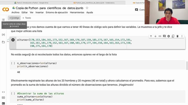 ¡De 0 a Científico de Datos! Parte 2: Introducción a Python смотреть онлайн