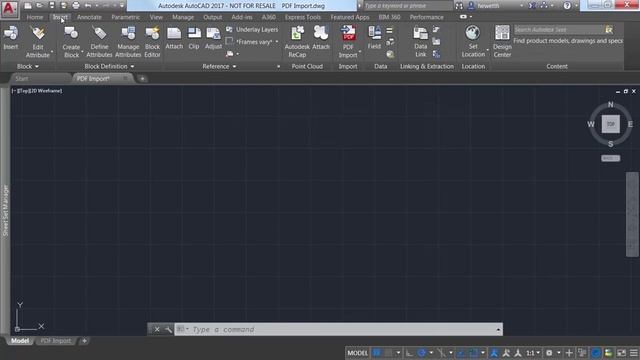 AutoCAD 2017 - 07 PDF Import смотреть онлайн